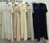 Collar Down Long Maxi Dress